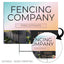 Fencing Services Yard Sign D3 -  BFS-FC-24x18-DS-D3-BFS-FC-24x18-SS-D3