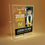 Fort Meade Middle-Senior High School Glass Plaque Design 4