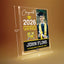 Fort Meade Middle-Senior High School Glass Plaque Design 4