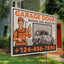 Garage Door Repair Yard Sign Design 6 -  BFS-GRGDR-24X18-DS-D6-BFS-GRGDR-24X18-SS-D6