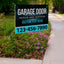 Garage Door Repair Yard Sign Design 8 -  BFS-GRGDR-24X18-DS-D8-BFS-GRGDR-24X18-SS-D8