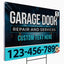 Garage Door Repair Yard Sign Design 8 -  BFS-GRGDR-24X18-DS-D8-BFS-GRGDR-24X18-SS-D8