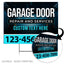 Garage Door Repair Yard Sign Design 8 -  BFS-GRGDR-24X18-DS-D8-BFS-GRGDR-24X18-SS-D8
