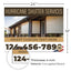 Hurricane Shutter Services Yard Sign Design 3 -  BFS-HUR-24X18-DS-D3-BFS-HUR-24X18-SS-D3