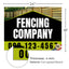 Fencing Services Yard Sign D4