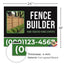 Fencing Services Yard Sign D7