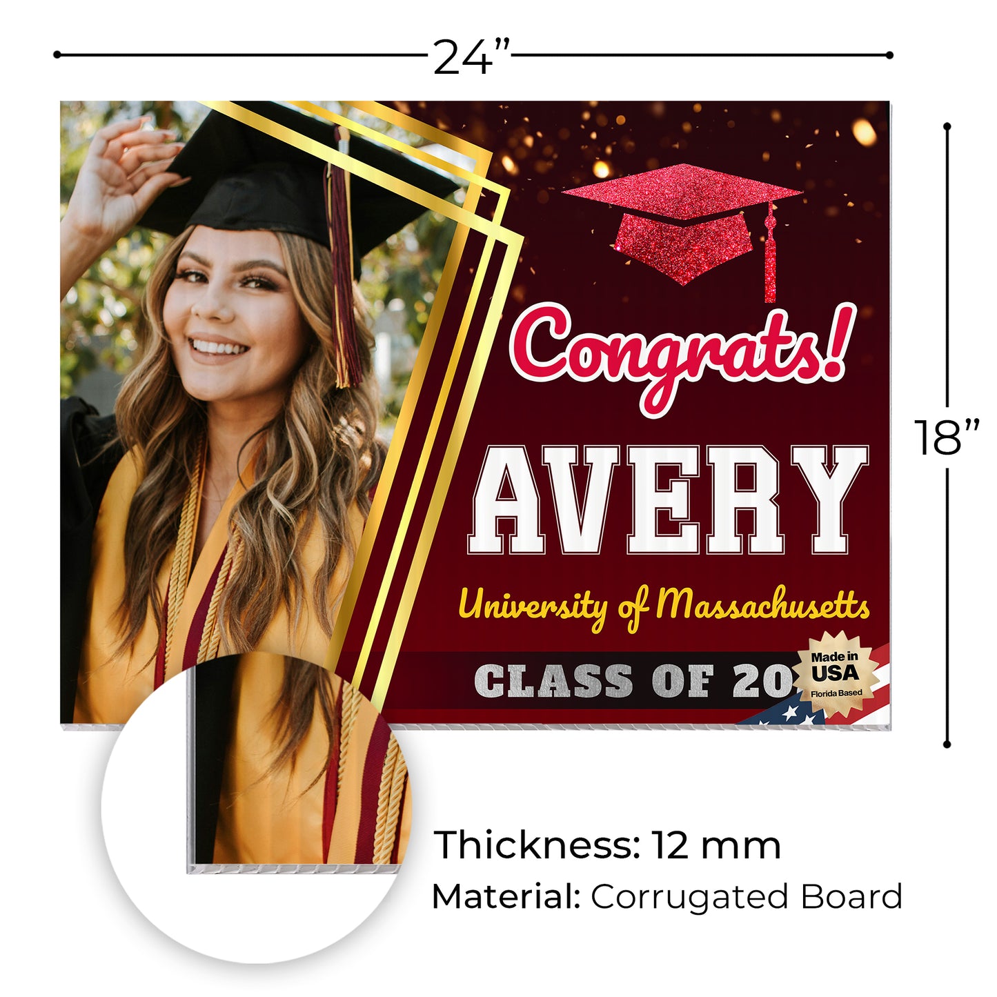 Graduation Yard Sign D8