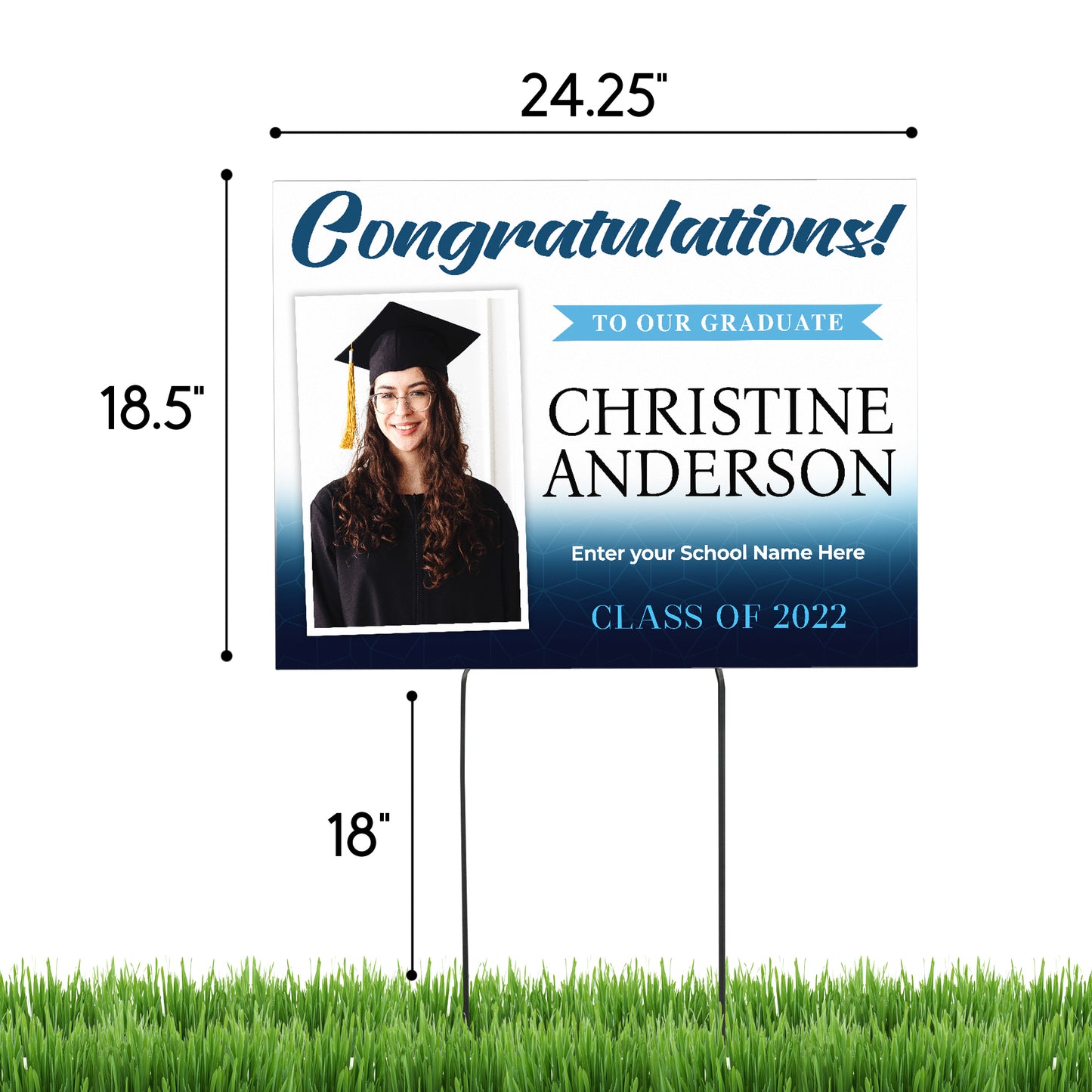 Graduation Yard Sign D14