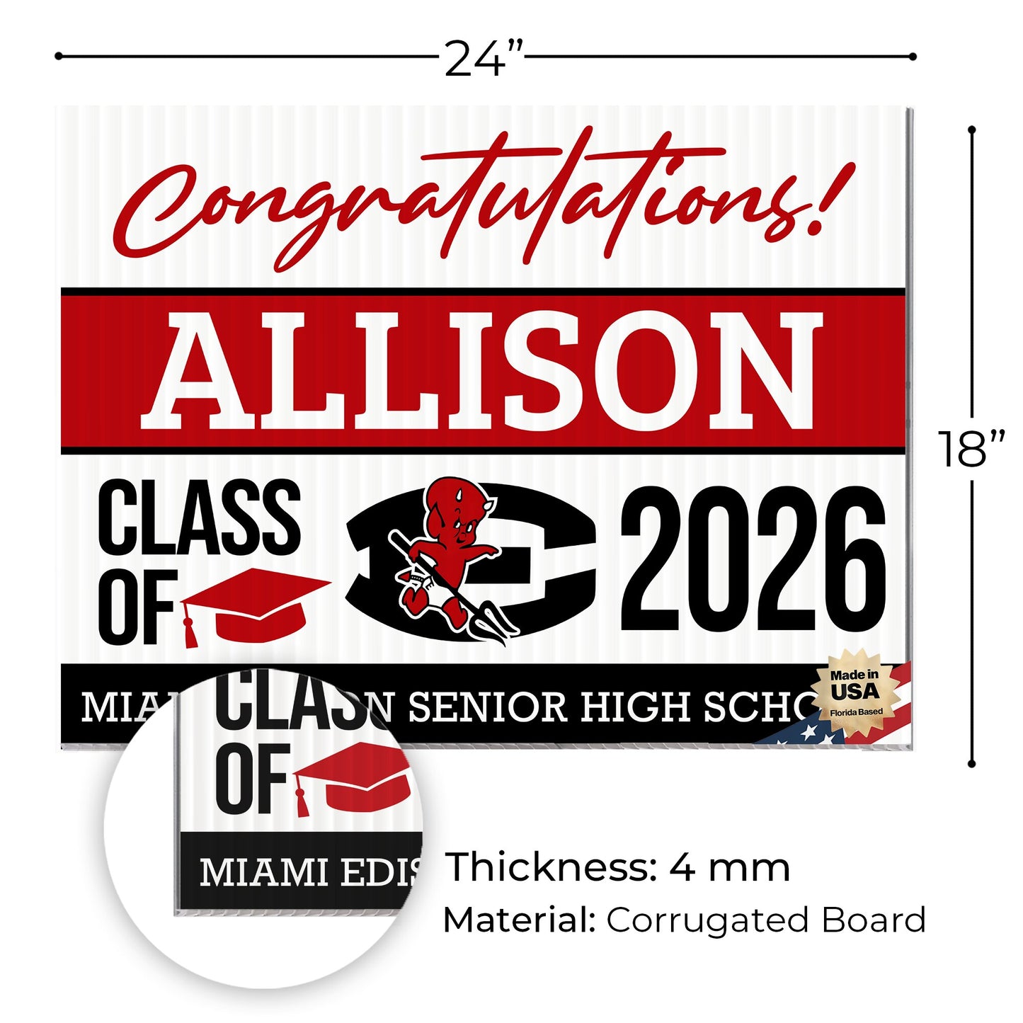 Miami Edison Senior High School Design 1