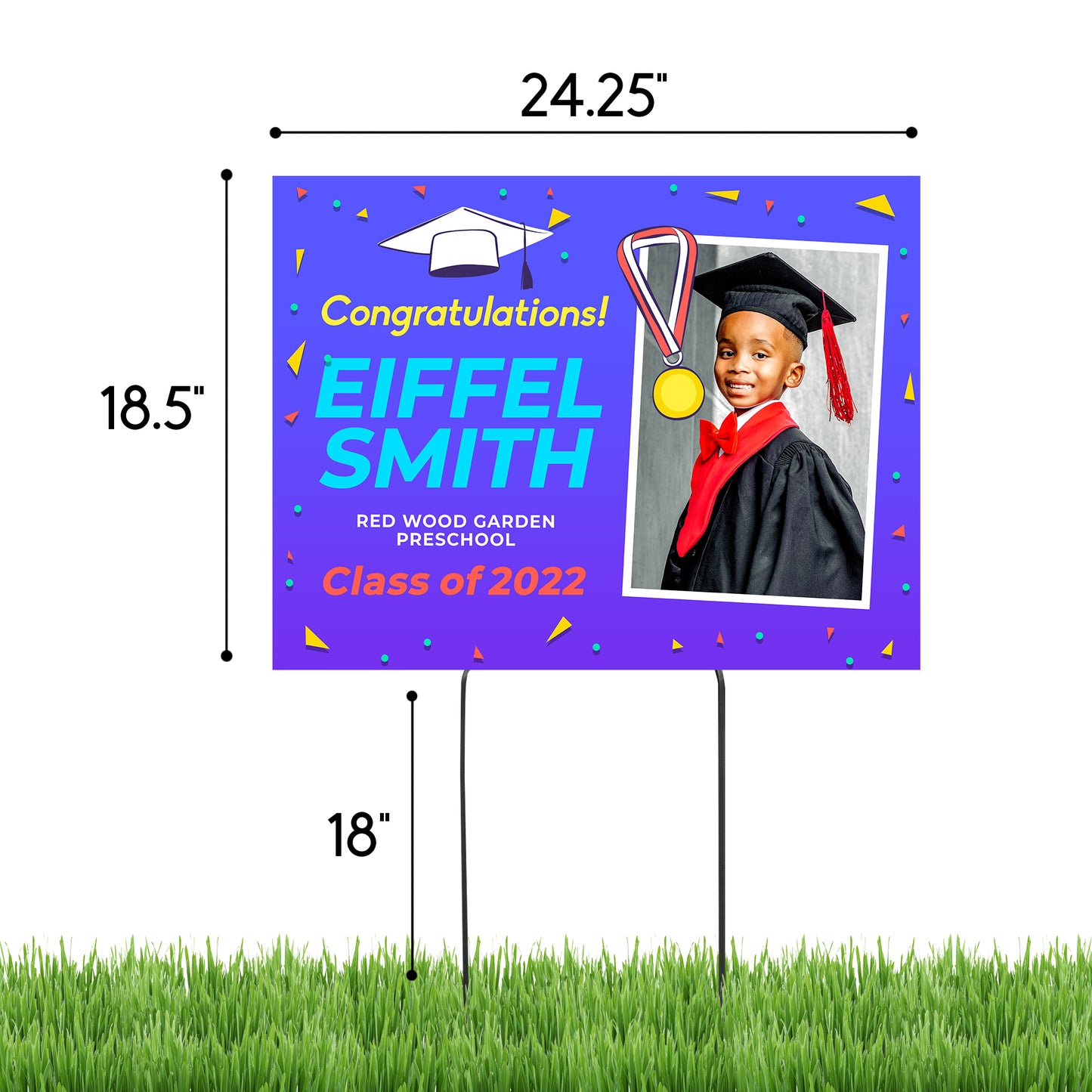 Graduation Yard Sign D12