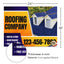 Roofing Services Yard Sign Design 5 -  BFS-RS-24x18-DS-D5-BFS-RS-24x18-SS-D5