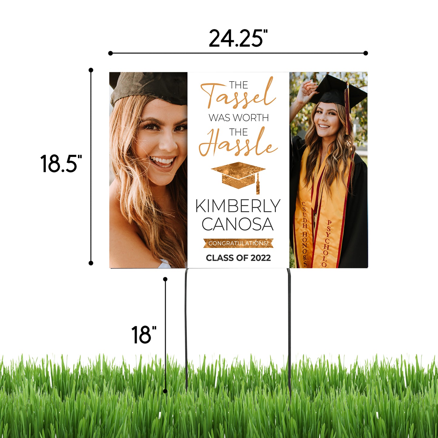 Graduation Yard Sign D15