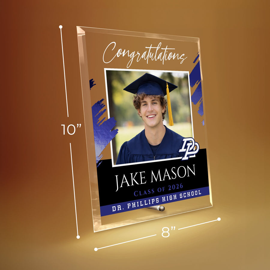 Dr. Phillips High School Glass Plaque Design 5