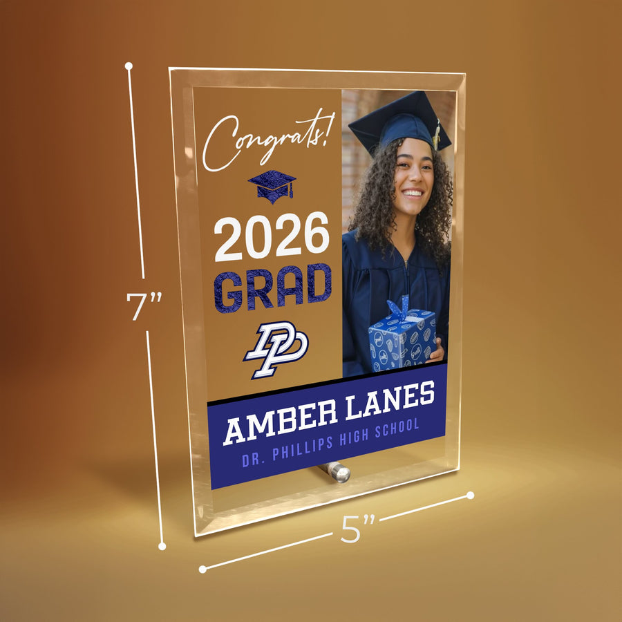 Dr. Phillips High School Glass Plaque Design 4