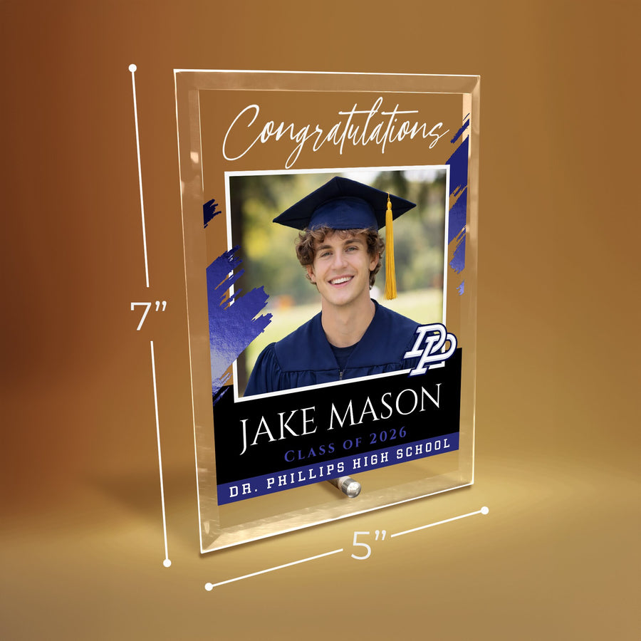 Dr. Phillips High School Glass Plaque Design 5