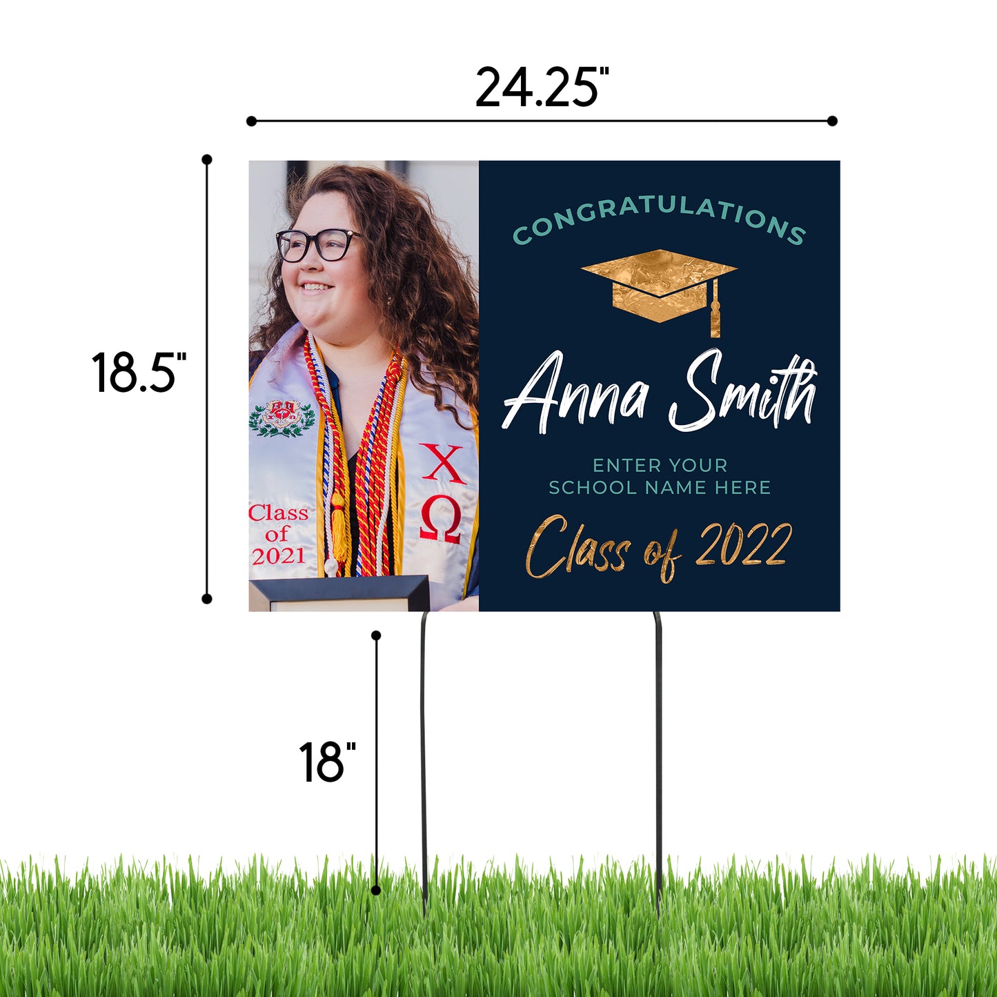 Graduation Yard Sign D7