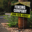 Fencing Services Yard Sign D4