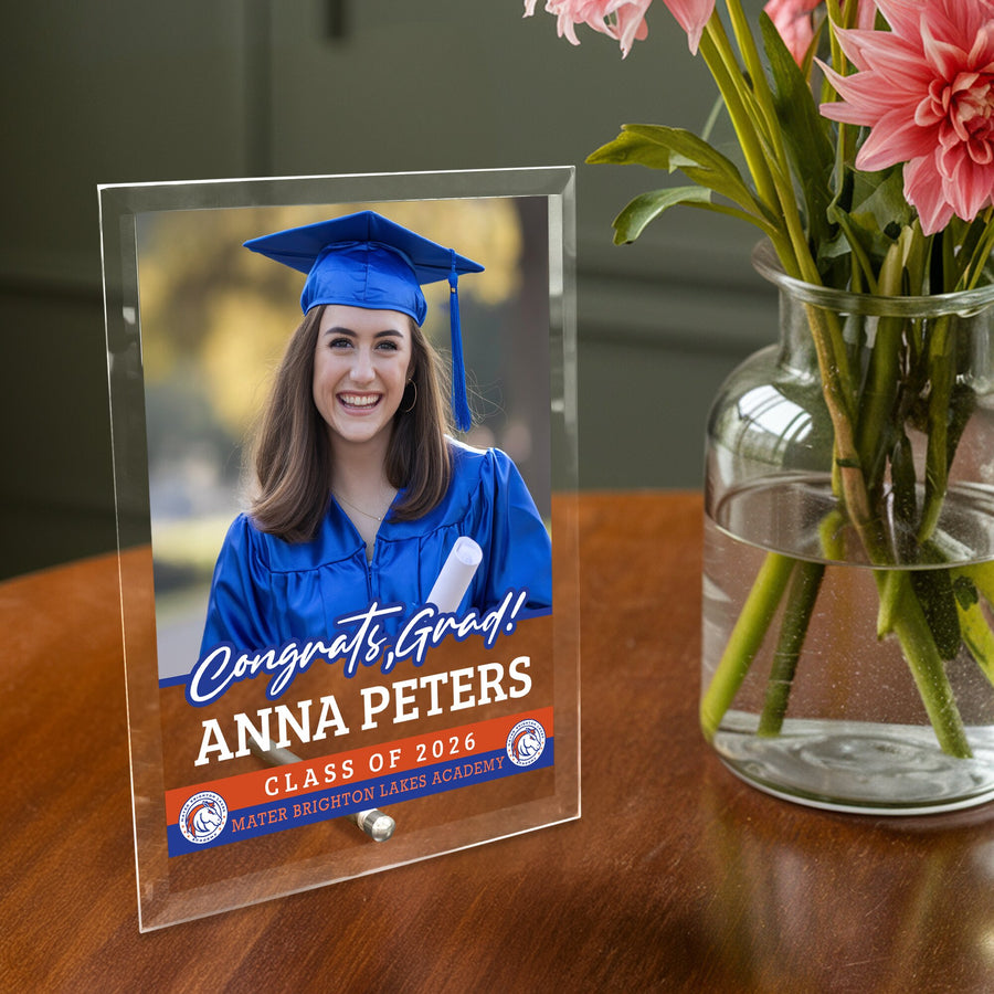 Mater Brighton Lakes Academy Glass Plaque Design 2