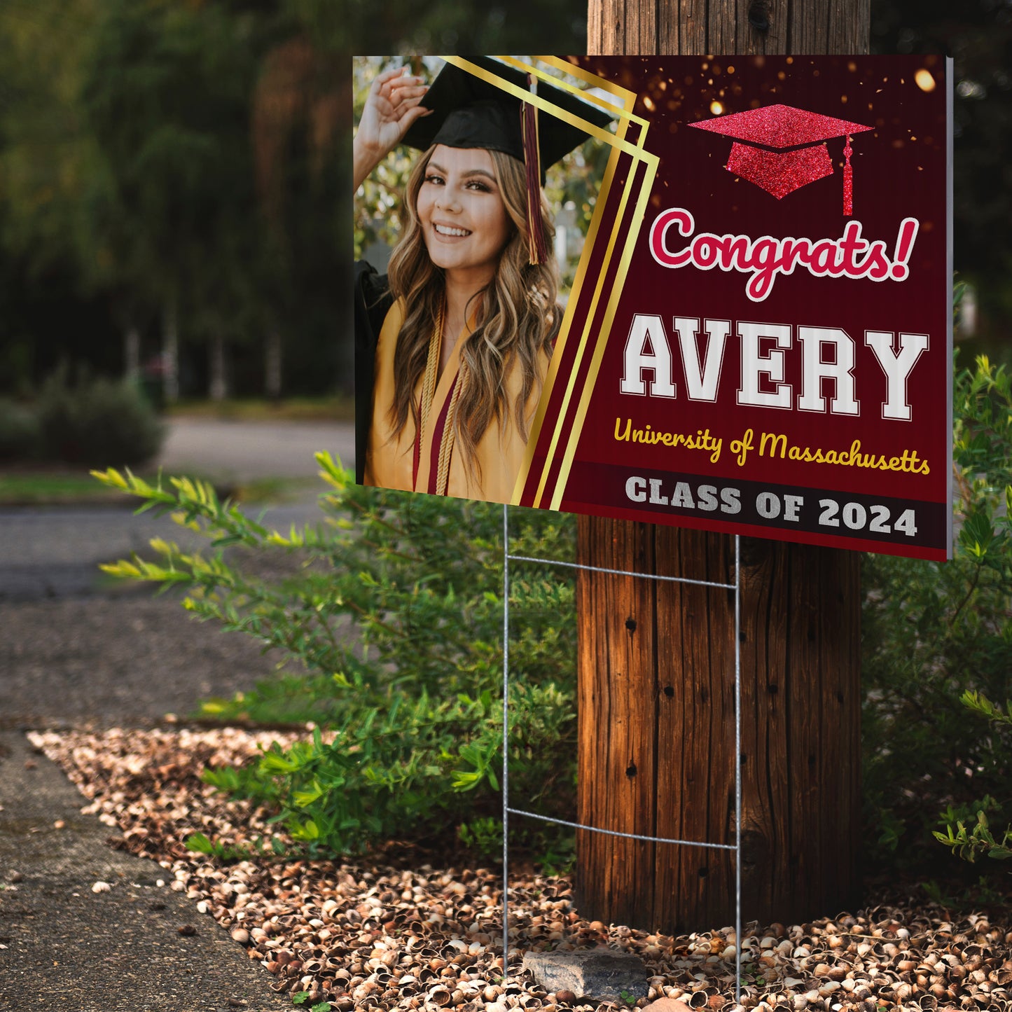 Graduation Yard Sign D8