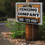 Fencing Services Yard Sign D8