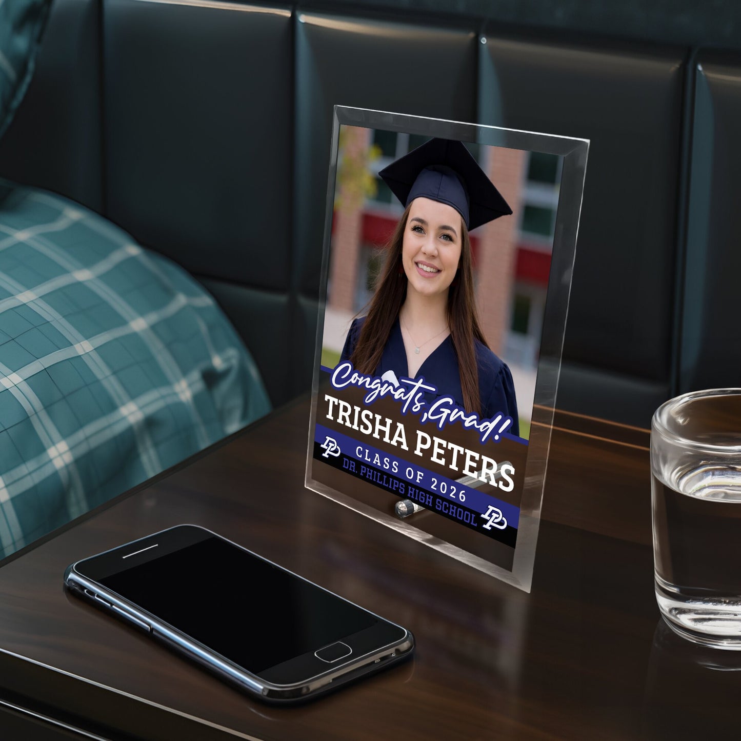 Dr. Phillips High School Glass Plaque Design 2