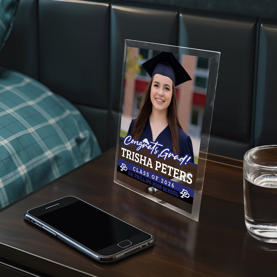 Dr. Phillips High School Glass Plaque Design 2