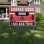 Garage Door Repair Yard Sign Design 2 -  BFS-GRGDR-24X18-DS-D2-BFS-GRGDR-24X18-SS-D2
