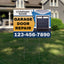 Garage Door Repair Yard Sign Design 3 -  BFS-GRGDR-24X18-DS-D3-BFS-GRGDR-24X18-SS-D3