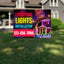 Christmas Lights Installation Yard Sign Design 8