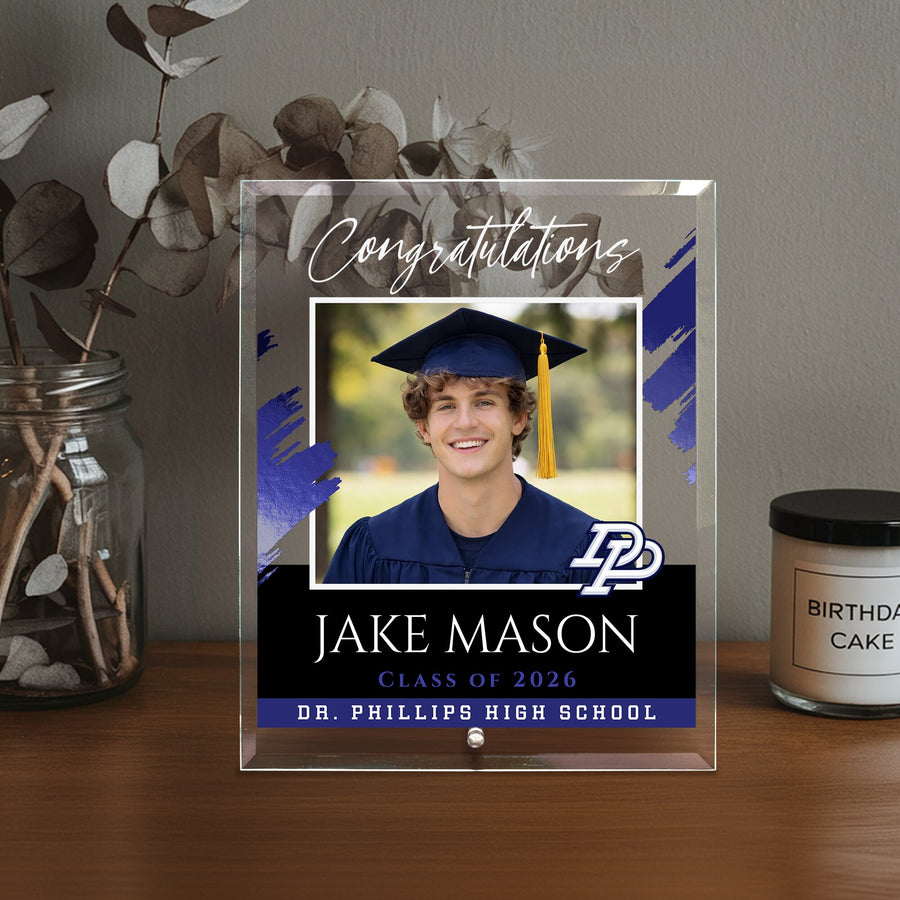 Dr. Phillips High School Glass Plaque Design 5