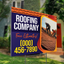 Roofing Services Yard Sign Design 7