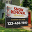 Snow Removal Yard Sign Design 8