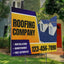 Roofing Services Yard Sign Design 5 -  BFS-RS-24x18-DS-D5-BFS-RS-24x18-SS-D5