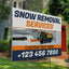 Snow Removal Yard Sign Design 2