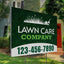 Lawn Care Services Yard Sign Design 1 -  BFS-LC-24x18-DS-D1-BFS-LC-24x18-SS-D1