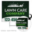 Lawn Care Services Yard Sign Design 1 -  BFS-LC-24x18-DS-D1-BFS-LC-24x18-SS-D1