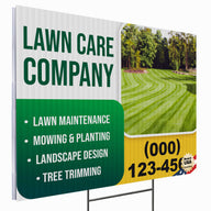 Lawn Care Services Yard Sign Design 8