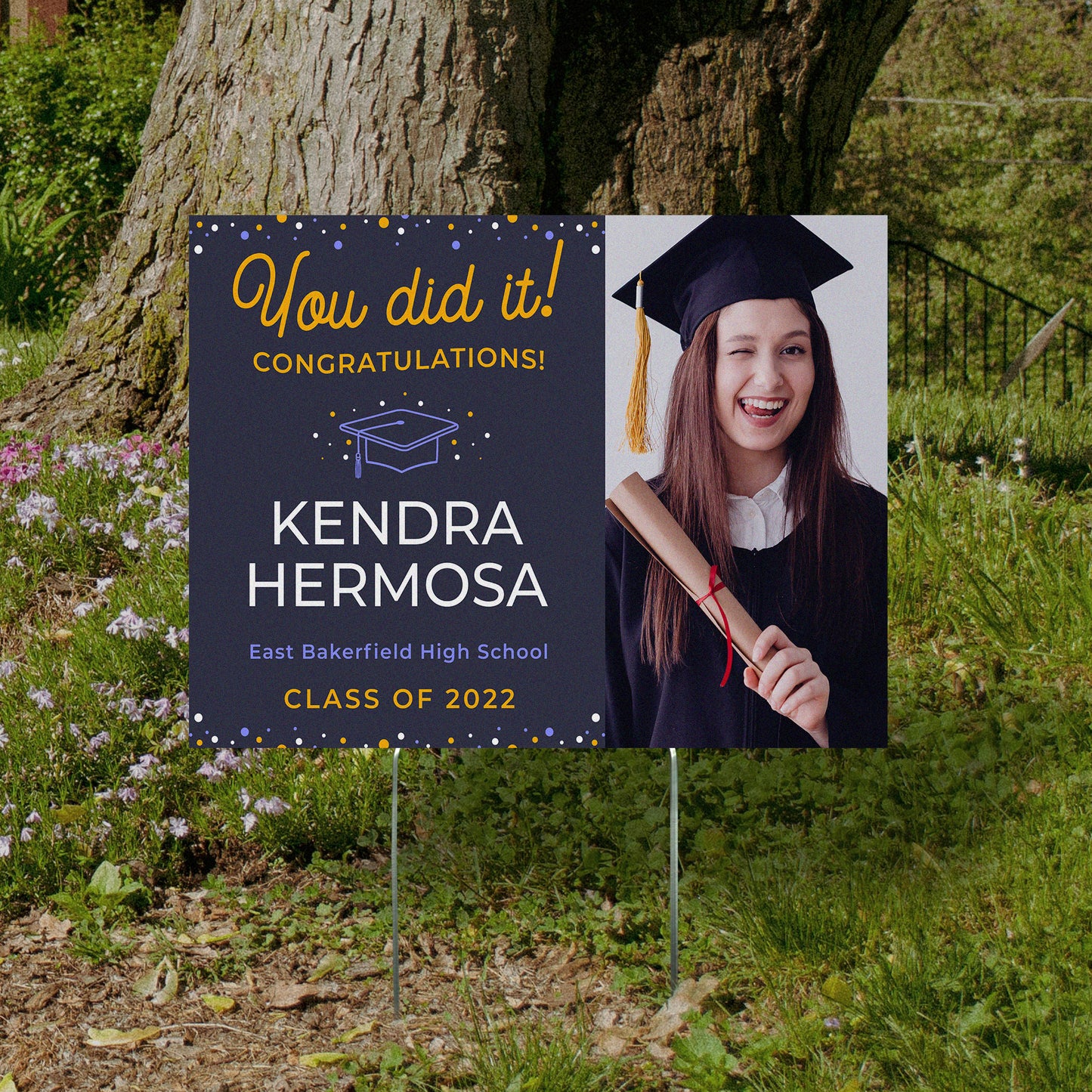 Graduation Yard Sign D6