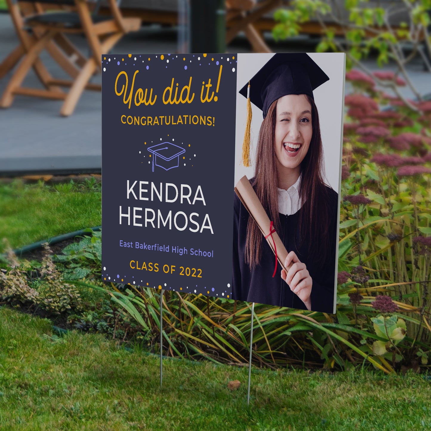 Graduation Yard Sign D6