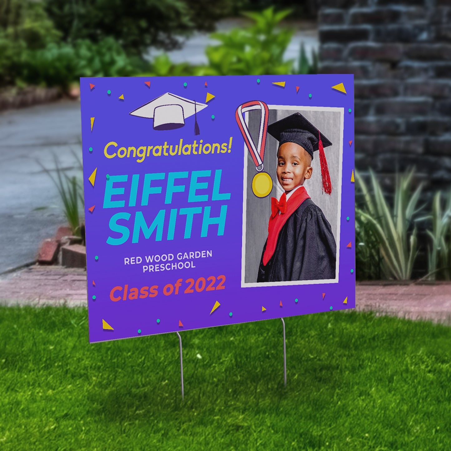 Graduation Yard Sign D12