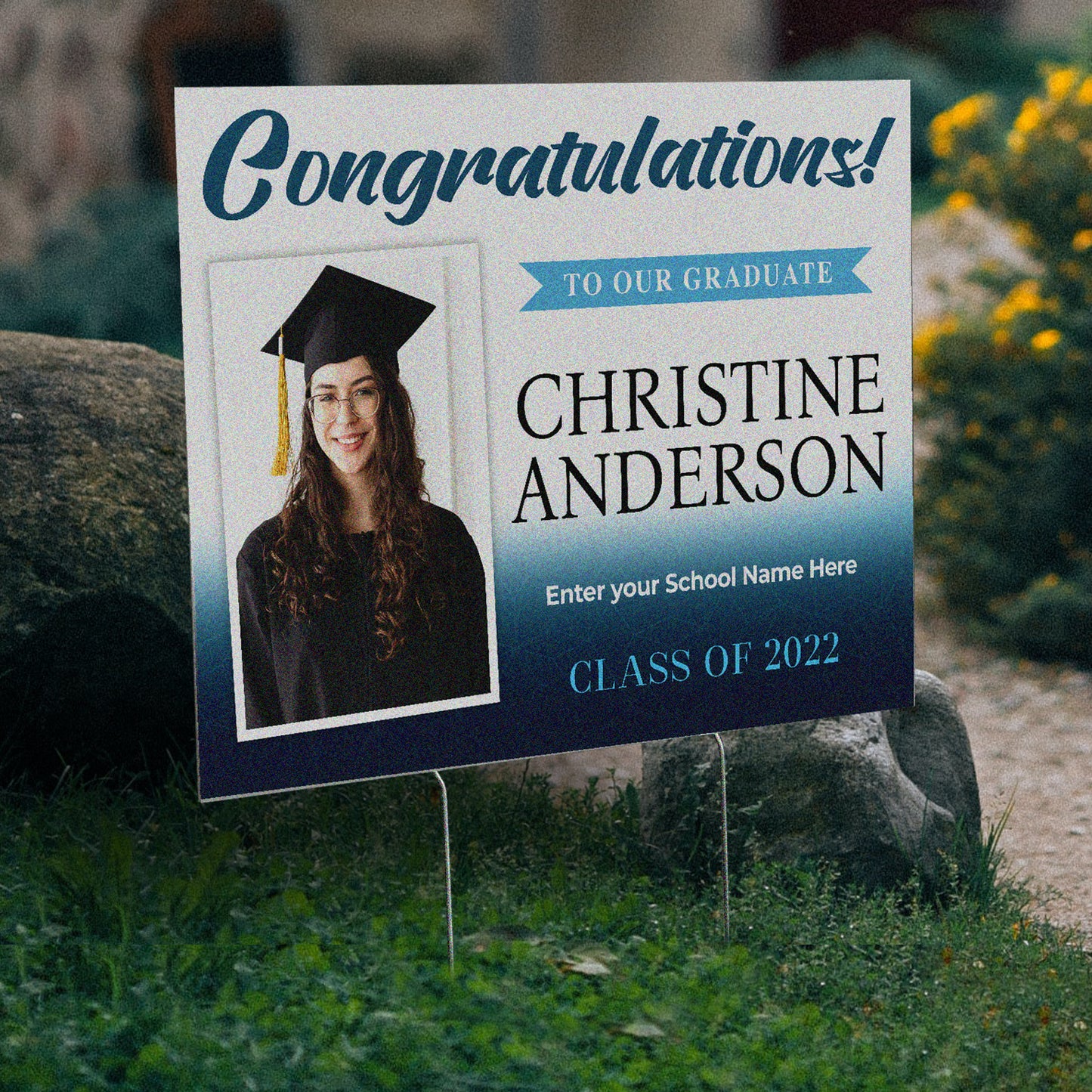 Graduation Yard Sign D14