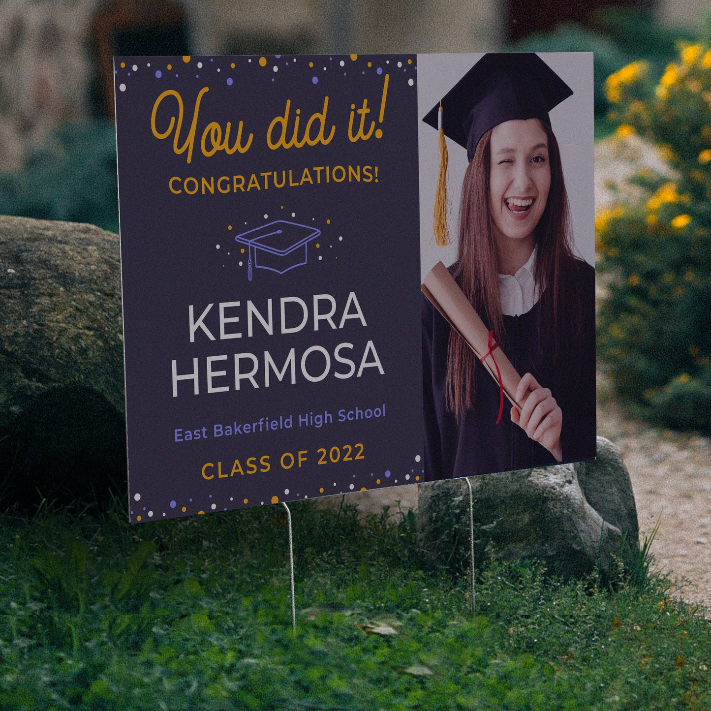 Graduation Yard Sign D6