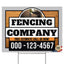 Fencing Services Yard Sign D8