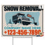 Snow Removal Yard Sign Design 3