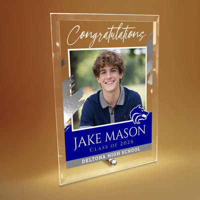 Deltona High School Glass Plaque Design 5