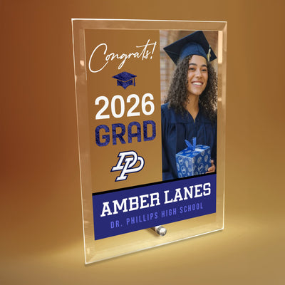Dr. Phillips High School Glass Plaque Design 4