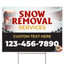 Snow Removal Yard Sign Design 8