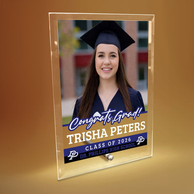 Dr. Phillips High School Glass Plaque Design 2