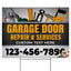 Garage Door Repair Yard Sign Design 4