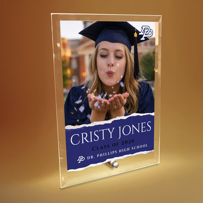 Dr. Phillips High School Glass Plaque Design 3